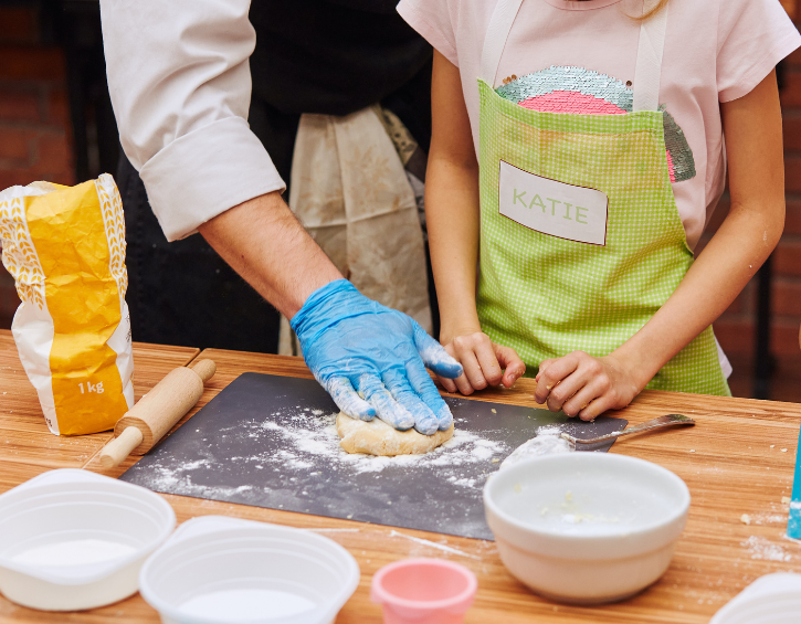 kids cooking