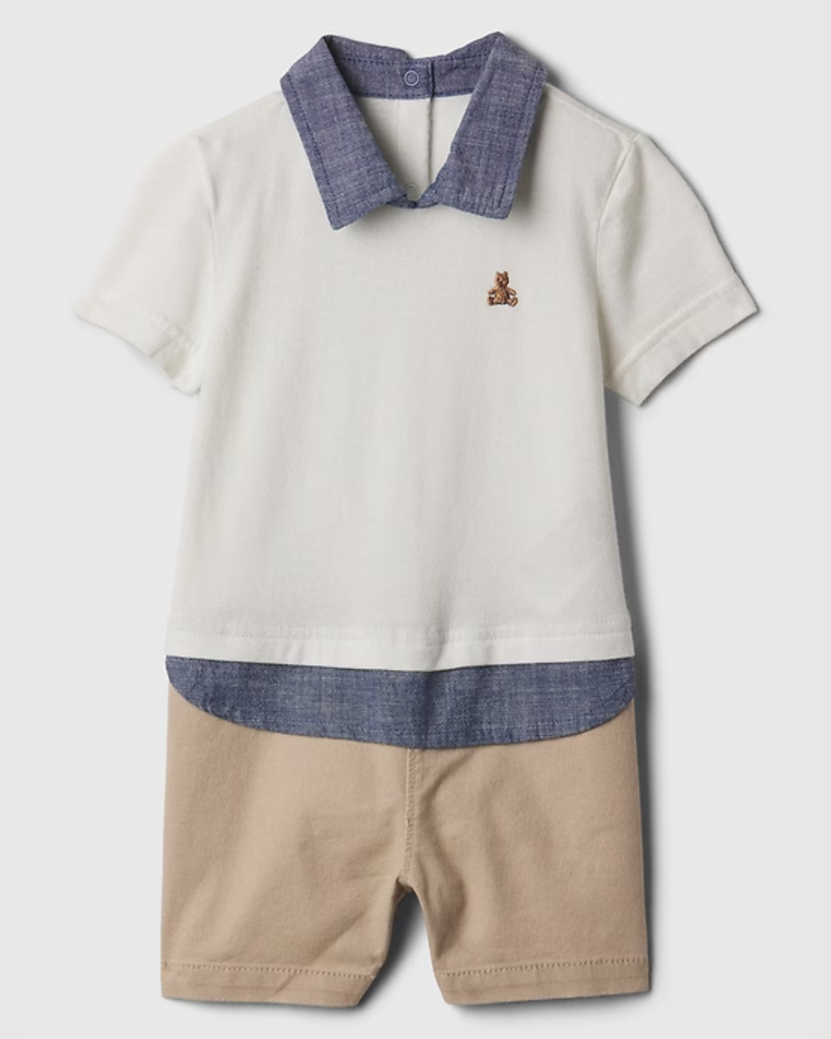 gap polo romper